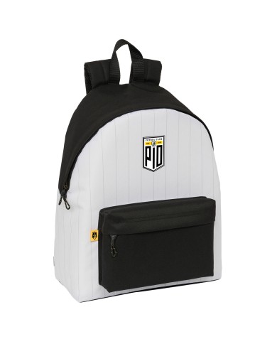 Zaino Scuola Kings League PÍo Bianco Nero 33 x 42 x 15 cm