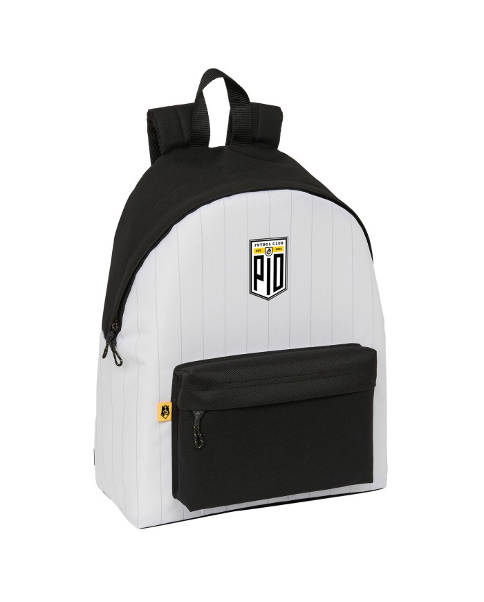 Zaino Scuola Kings League PÍo Bianco Nero 33 x 42 x 15 cm Zaino Scuola Kings League PÍo Bianco Nero 33 x 42 x 15 cm