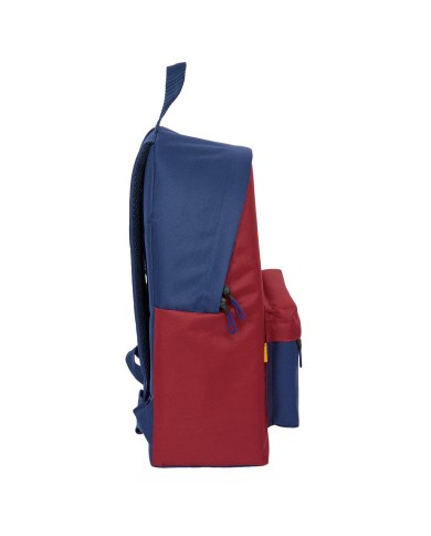 Zaino Scuola Kings League Jijantes Rosso Granato Blu Marino 33 x 42 x 15 cm