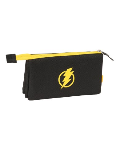 Portaoggetti Triplo Kings League Rayo de barcelona Nero 22 x 12 x 3 cm