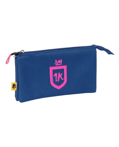 Portaoggetti Triplo Kings League 1k Azzurro 22 x 12 x 3 cm