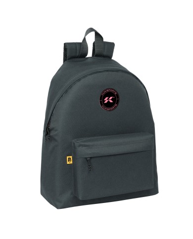 Zaino Scuola Kings League Kunisport Grigio 33 x 42 x 15 cm