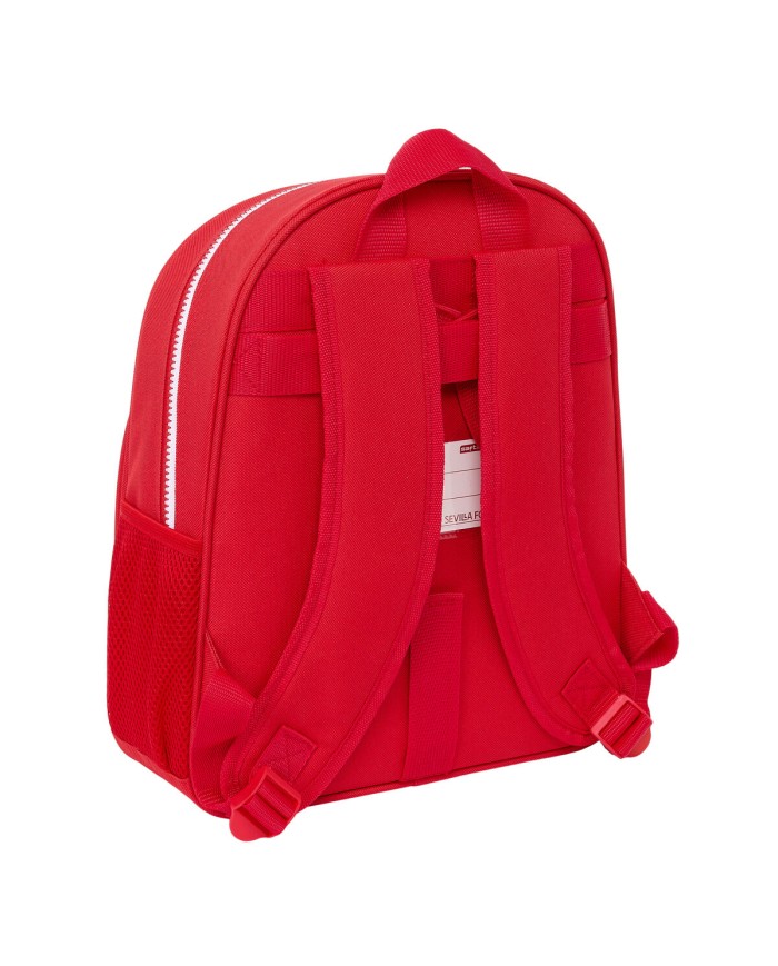 Zaino Scuola Sevilla Fútbol Club Rosso 28 x 34 x 10 cm Zaino Scuola Sevilla Fútbol Club Rosso 28 x 34 x 10 cm