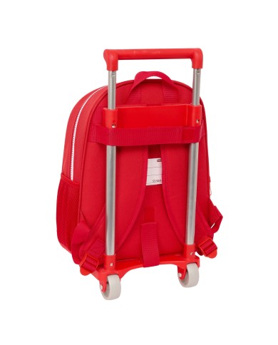 Trolley per la Scuola Sevilla Fútbol Club Rosso 28 x 34 x 10 cm