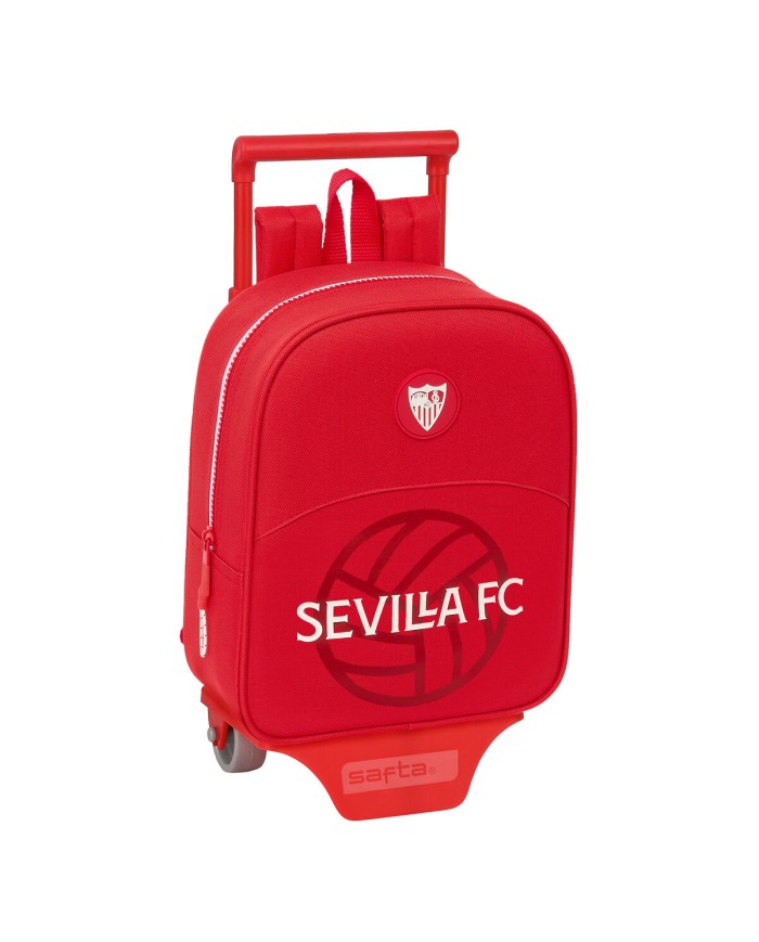 Trolley per la Scuola Sevilla Fútbol Club Rosso 22 x 27 x 10 cm Trolley per la Scuola Sevilla Fútbol Club Rosso 22 x 27 x 10 cm