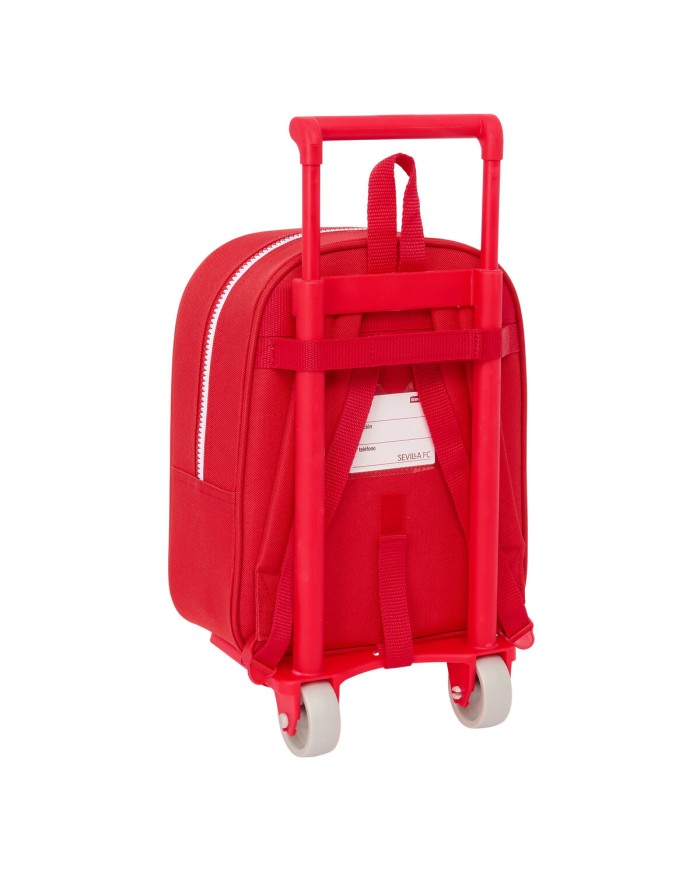 Trolley per la Scuola Sevilla Fútbol Club Rosso 22 x 27 x 10 cm Trolley per la Scuola Sevilla Fútbol Club Rosso 22 x 27 x 10 cm