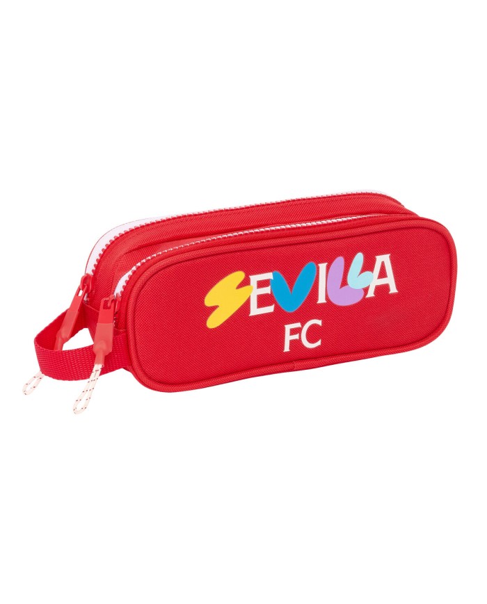Portaoggetti Doppio Sevilla Fútbol Club Rosso 21 x 8 x 6 cm Portaoggetti Doppio Sevilla Fútbol Club Rosso 21 x 8 x 6 cm