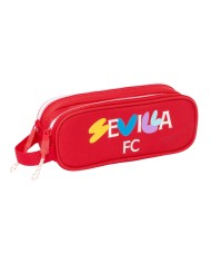 Portaoggetti Triplo Sevilla Fútbol Club Rosso 21,5 x 10 x 8 cm Portaoggetti Triplo Sevilla Fútbol Club Rosso 21,5 x 10 x 8 cm