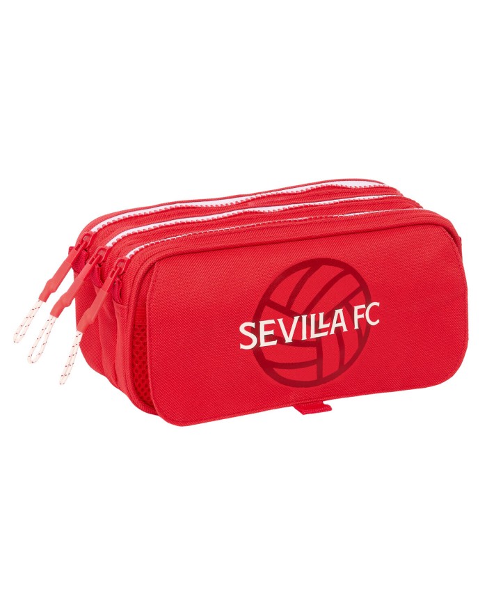Portaoggetti Triplo Sevilla Fútbol Club Rosso 21,5 x 10 x 8 cm Portaoggetti Triplo Sevilla Fútbol Club Rosso 21,5 x 10 x 8 cm