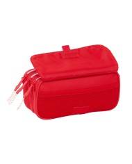 Portaoggetti Triplo Sevilla Fútbol Club Rosso 21,5 x 10 x 8 cm Portaoggetti Triplo Sevilla Fútbol Club Rosso 21,5 x 10 x 8 cm