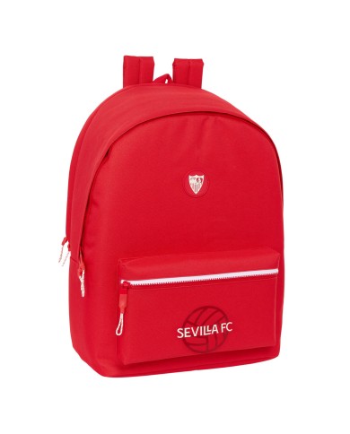 Zaino per PC Portatile e Tablet con Uscita USB Sevilla Fútbol Club Rosso 31 x 44 x 18 cm Zaino per PC Portatile e Tablet con Uscita USB Sevilla Fútbol Club Rosso 31 x 44 x 18 cm