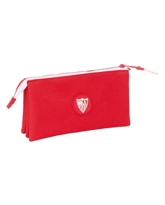 Portaoggetti Triplo Sevilla Fútbol Club Rosso 22 x 12 x 3 cm Portaoggetti Triplo Sevilla Fútbol Club Rosso 22 x 12 x 3 cm
