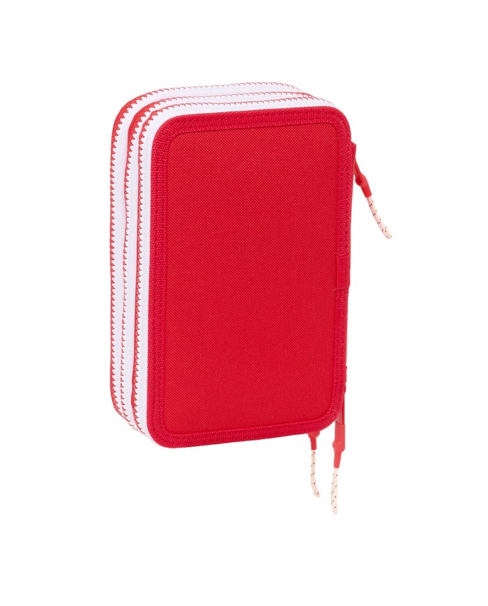 Plumier Triplo Sevilla Fútbol Club Rosso 12,5 x 19,5 x 5,5 cm 36 Pezzi Plumier Triplo Sevilla Fútbol Club Rosso 12,5 x 19,5 x 5,5 cm 36 Pezzi