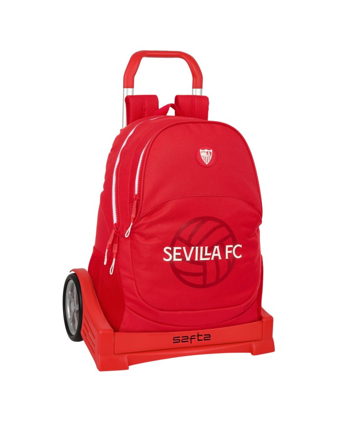 Trolley per la Scuola Sevilla Fútbol Club Rosso 32 x 44 x 16 cm Trolley per la Scuola Sevilla Fútbol Club Rosso 32 x 44 x 16 cm