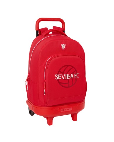 Trolley per la Scuola Sevilla Fútbol Club Rosso 33 x 45 x 22 cm