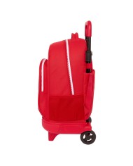 Trolley per la Scuola Sevilla Fútbol Club Rosso 33 x 45 x 22 cm
