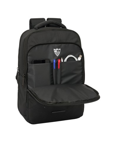 Zaino per Portatile Sevilla Fútbol Club BUSINESS Nero 29 x 44 x 15 cm Zaino per Portatile Sevilla Fútbol Club BUSINESS Nero 29 x 44 x 15 cm