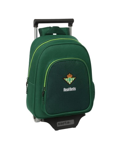 Trolley per la Scuola Real Betis Balompié Verde 28 x 34 x 10 cm