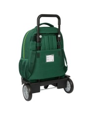 Trolley per la Scuola Real Betis Balompié Verde 33 x 45 x 22 cm