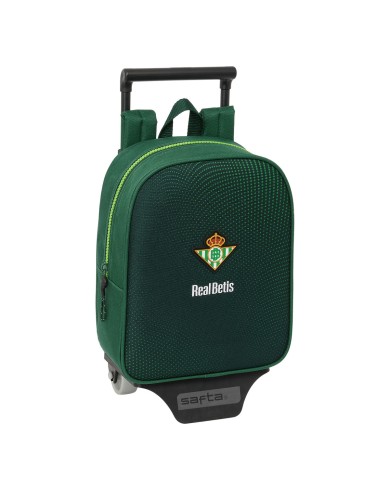 Trolley per la Scuola Real Betis Balompié Verde 22 x 27 x 10 cm