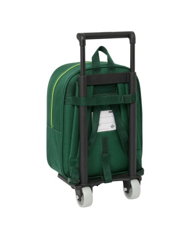 Trolley per la Scuola Real Betis Balompié Verde 22 x 27 x 10 cm