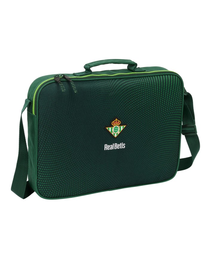Borsa per la scuola Real Betis Balompié Verde 38 x 28 x 6 cm