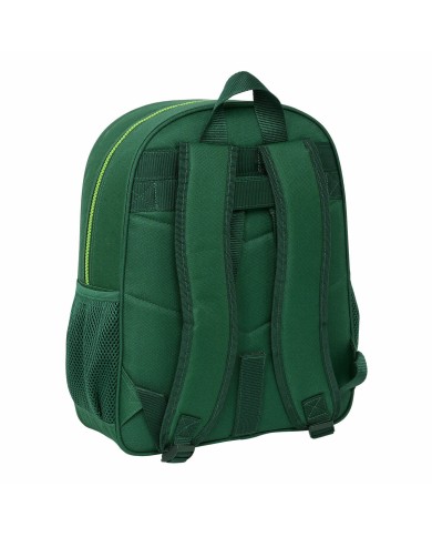 Zaino Scuola Real Betis Balompié Verde 32 x 38 x 12 cm