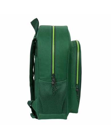 Zaino Scuola Real Betis Balompié Verde 32 x 38 x 12 cm