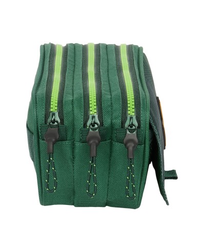 Portaoggetti Triplo Real Betis Balompié Verde 21,5 x 10 x 8 cm