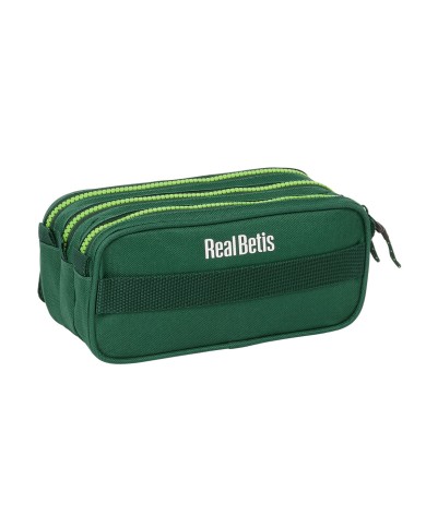 Portaoggetti Triplo Real Betis Balompié Verde 21,5 x 10 x 8 cm