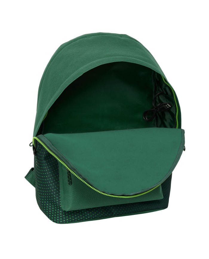 Zaino Scuola Real Betis Balompié Verde 31 x 44 x 18 cm