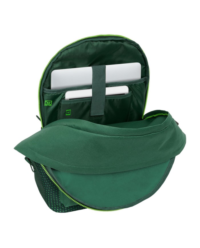 Zaino Scuola Real Betis Balompié Verde 31 x 44 x 18 cm