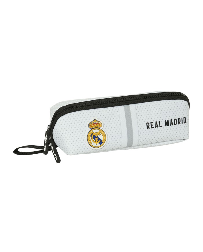 Necessaire Real Madrid C.F. Bianco Grigio 20 x 8 x 8 cm Necessaire Real Madrid C.F. Bianco Grigio 20 x 8 x 8 cm