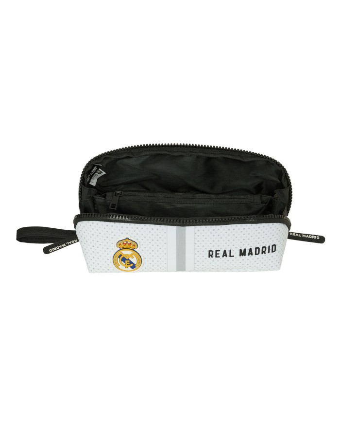 Necessaire Real Madrid C.F. Bianco Grigio 20 x 8 x 8 cm Necessaire Real Madrid C.F. Bianco Grigio 20 x 8 x 8 cm