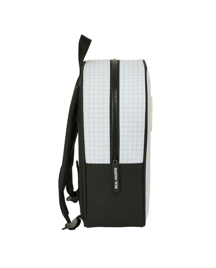 Zaino per Bambini Real Madrid C.F. 24/25 Bianco Grigio 22 x 27 x 10 cm