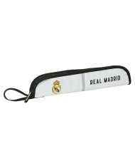Portaflauto Real Madrid C.F. Bianco Grigio 37 x 8 x 2 cm
