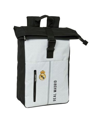 Zaino per Portatile Real Madrid C.F. 24/25 Bianco Grigio 28 x 42 x 13 cm Zaino per Portatile Real Madrid C.F. 24/25 Bianco Grigio 28 x 42 x 13 cm