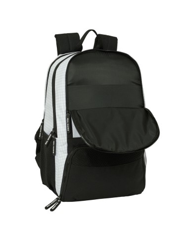 Zaino da Padel Real Madrid C.F. 24/25 Bianco Grigio Zaino da Padel Real Madrid C.F. 24/25 Bianco Grigio