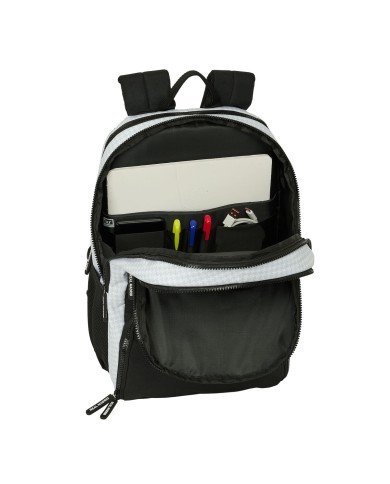 Zaino da Padel Real Madrid C.F. 24/25 Bianco Grigio