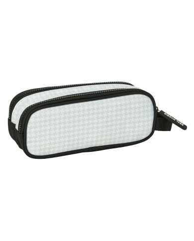 Portaoggetti Doppio Real Madrid C.F. Bianco Grigio 21 x 8 x 6 cm