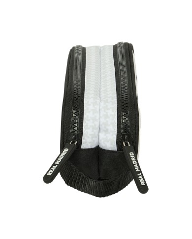 Portaoggetti Doppio Real Madrid C.F. Bianco Grigio 21 x 8 x 6 cm