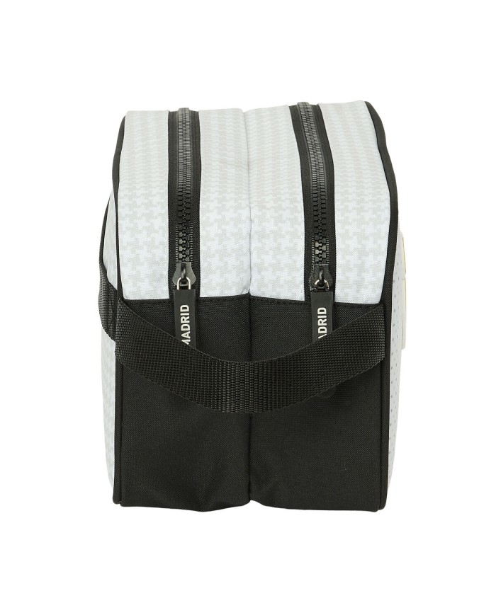 Necessaire da Viaggio Real Madrid C.F. Bianco Grigio Sportivo 26 x 15 x 12.5 cm