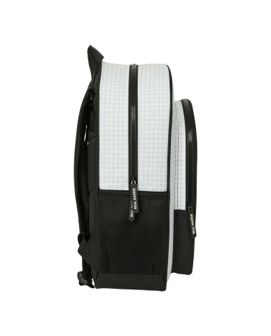 Zaino Scuola Real Madrid C.F. 24/25 Bianco Grigio 32 x 38 x 12 cm Zaino Scuola Real Madrid C.F. 24/25 Bianco Grigio 32 x 38 x 12 cm