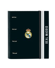 Raccoglitore ad anelli Real Madrid C.F. Bianco Grigio A4 26.5 x 33 x 4 cm Raccoglitore ad anelli Real Madrid C.F. Bianco Grigio A4 26.5 x 33 x 4 cm