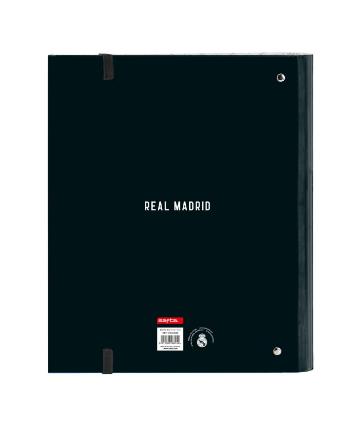 Raccoglitore ad anelli Real Madrid C.F. Bianco Grigio 27 x 32 x 3.5 cm Raccoglitore ad anelli Real Madrid C.F. Bianco Grigio 27 x 32 x 3.5 cm