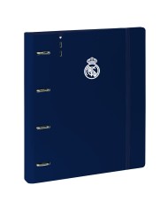 Raccoglitore ad anelli Real Madrid C.F. Bianco Grigio 27 x 32 x 3.5 cm Raccoglitore ad anelli Real Madrid C.F. Bianco Grigio 27 x 32 x 3.5 cm