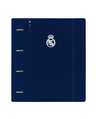 Raccoglitore ad anelli Real Madrid C.F. Bianco Grigio 27 X 32 X 4 cm