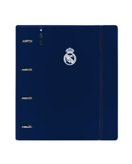Raccoglitore ad anelli Real Madrid C.F. Bianco Grigio 27 X 32 X 4 cm