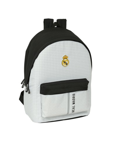 Zaino per Portatile Real Madrid C.F. 24/25 Bianco Grigio 31 x 44 x 18 cm 15,6" Zaino per Portatile Real Madrid C.F. 24/25 Bianco Grigio 31 x 44 x 18 cm 15,6"