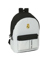 Zaino per Portatile Real Madrid C.F. 24/25 Bianco Grigio 31 x 44 x 18 cm 15,6" Zaino per Portatile Real Madrid C.F. 24/25 Bianco Grigio 31 x 44 x 18 cm 15,6"